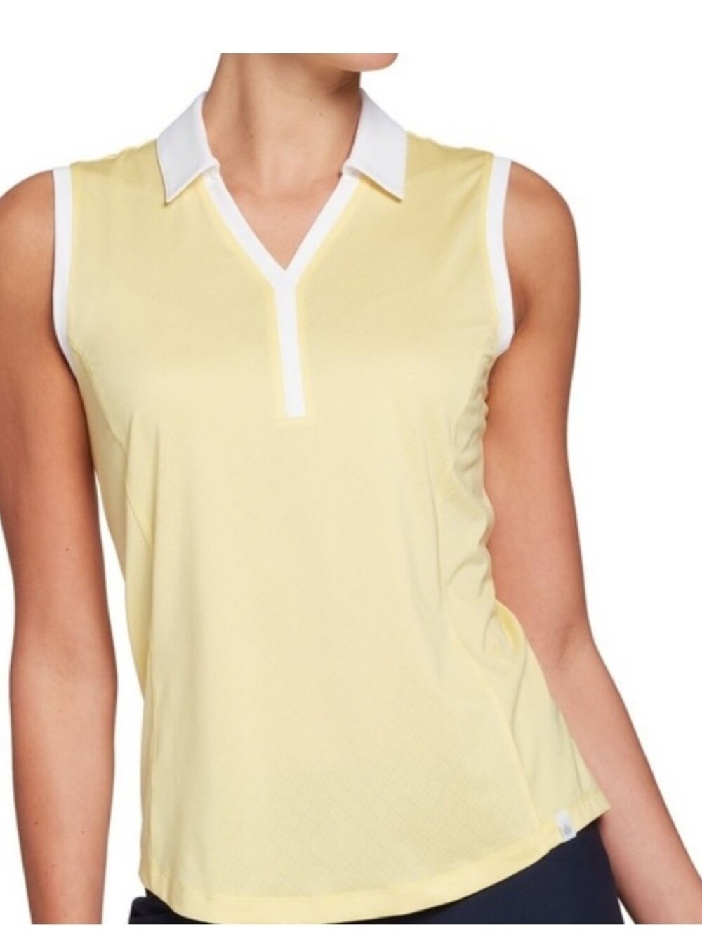 Lady Hagen Sleeveless Polo Lg